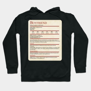 D&D Boyfriend Statblock Hoodie